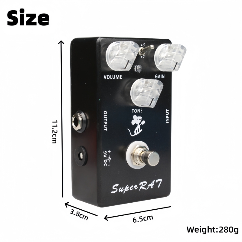 Mosky Super RAT Guitar Effect  – Diy Guitar Electronics recenzja i cena