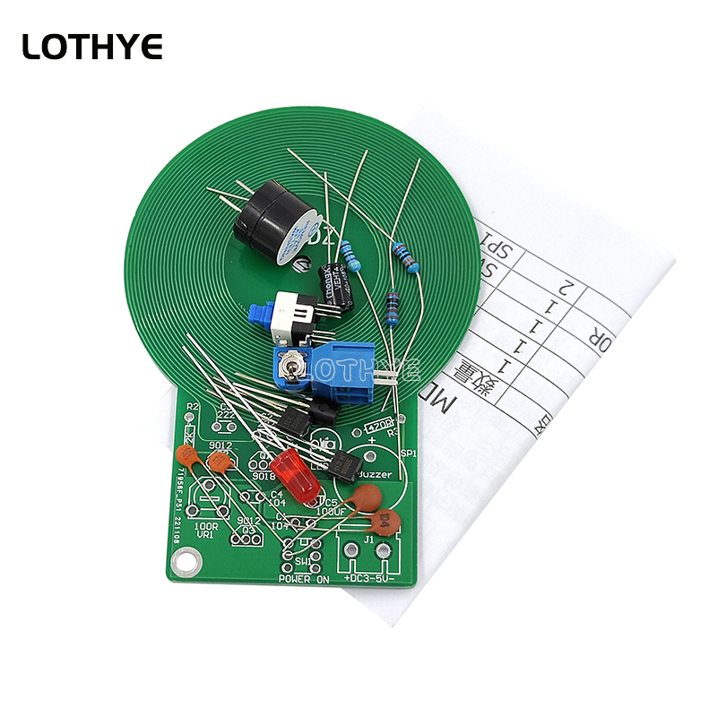 DC 3V-5V Metal Detector Kit DI – Diy Electronic Components recenzja i cena