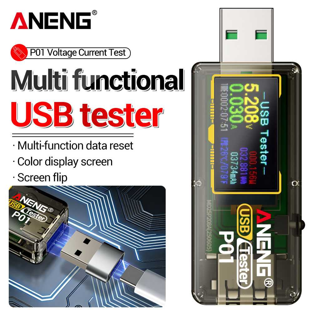 USB Tester ANENG P01 Multifunc – Logic Analyzer Usb recenzja i cena