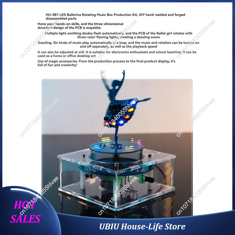 Rotating Music Box DIY Electro – Diy Electronics Music recenzja i cena