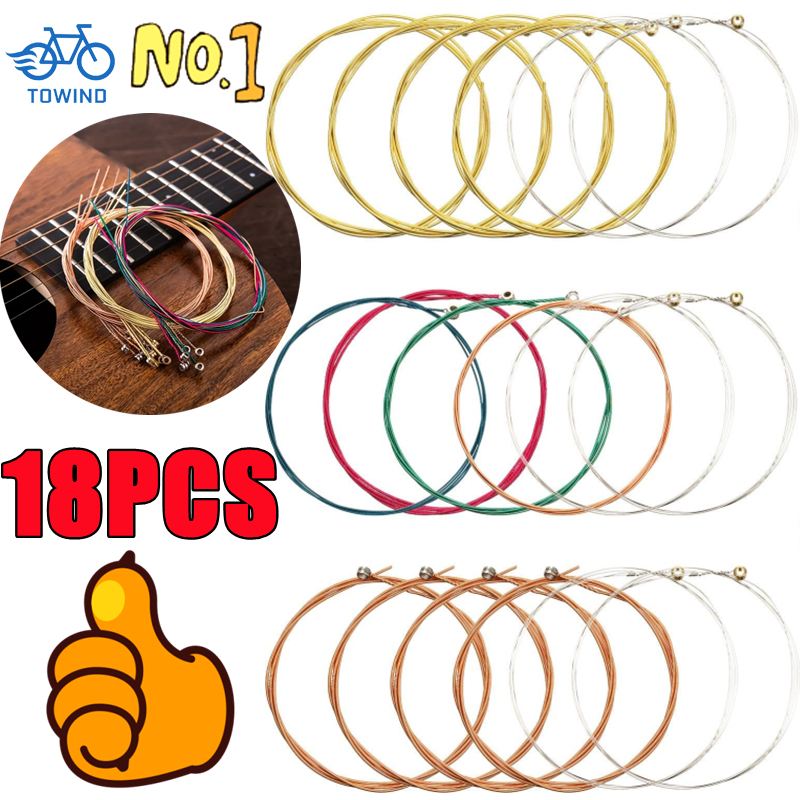 18/6PCS Colorful Copper Guitar – Diy Guitar Electronics recenzja i cena