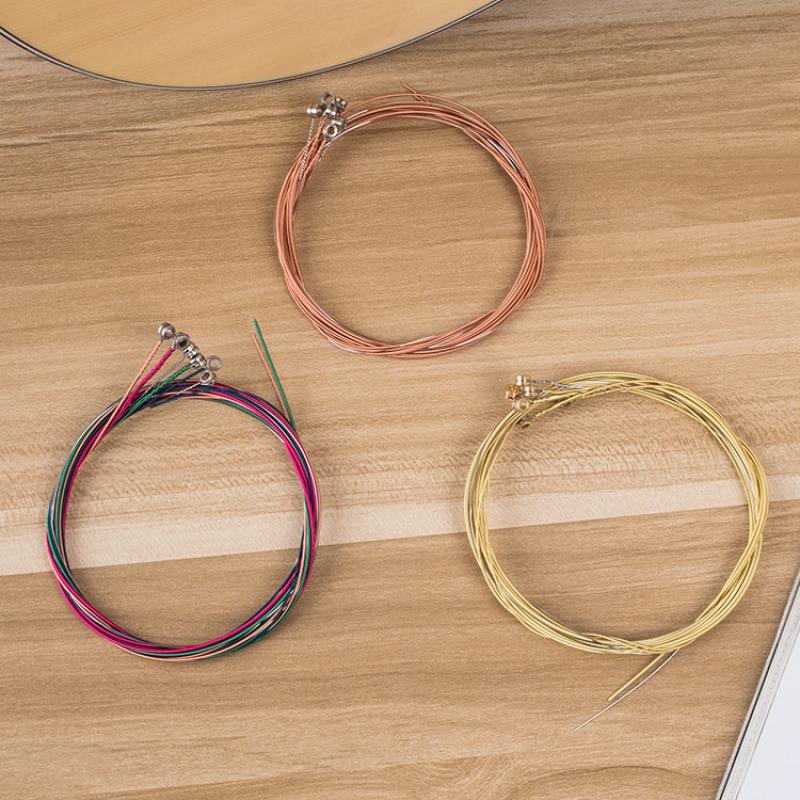 18/6PCS Colorful Copper Guitar – Diy Guitar Electronics recenzja i cena