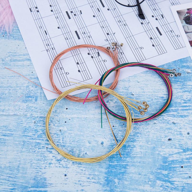 18/6PCS Colorful Copper Guitar – Diy Guitar Electronics recenzja i cena