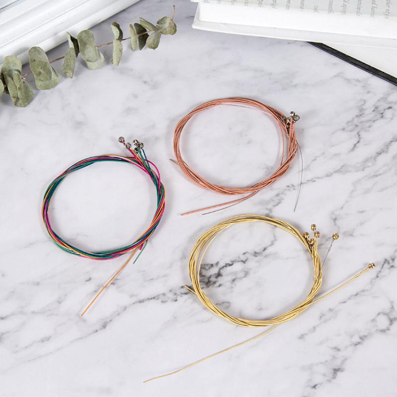 18/6PCS Colorful Copper Guitar – Diy Guitar Electronics recenzja i cena