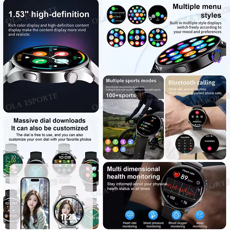 New SmartWatch for Men Women B – Diy Electronics Music recenzja i cena