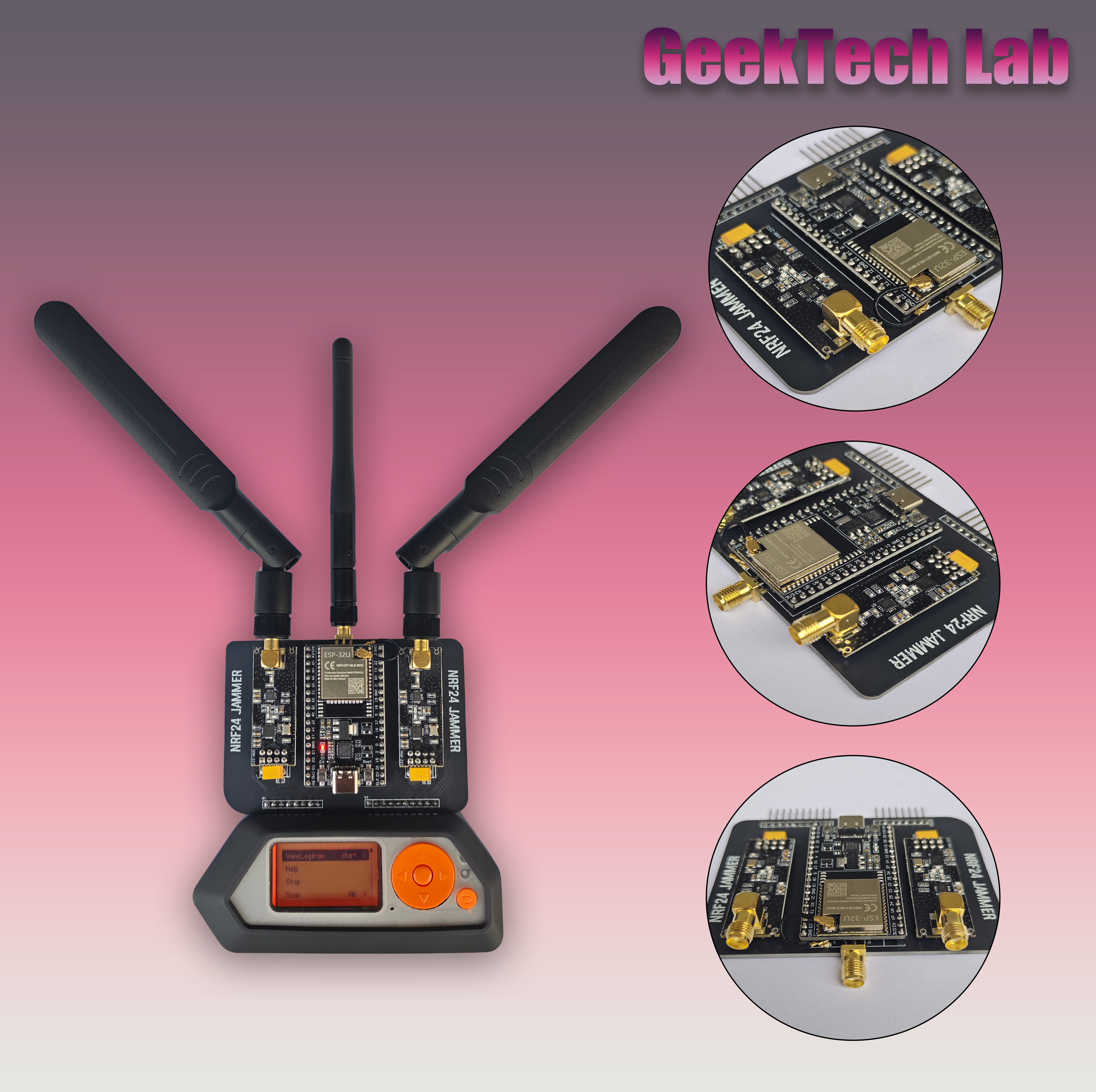 New ESP32 + NRF24L01 PA LNA 2. – Esp32 Wifi Bluetooth recenzja i cena
