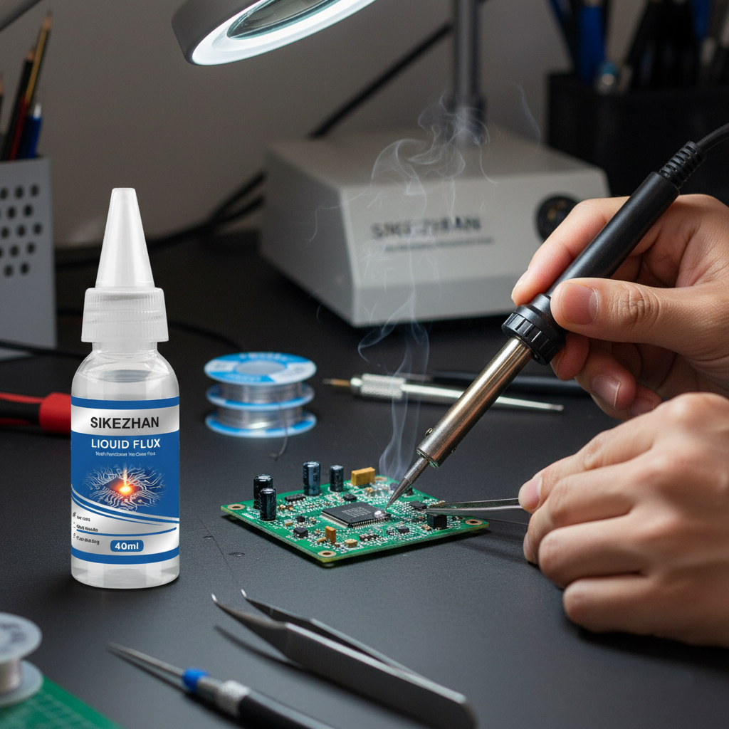 40ml Multi-Purpose Liquid Flux – Diy Electronics Flux recenzja i cena