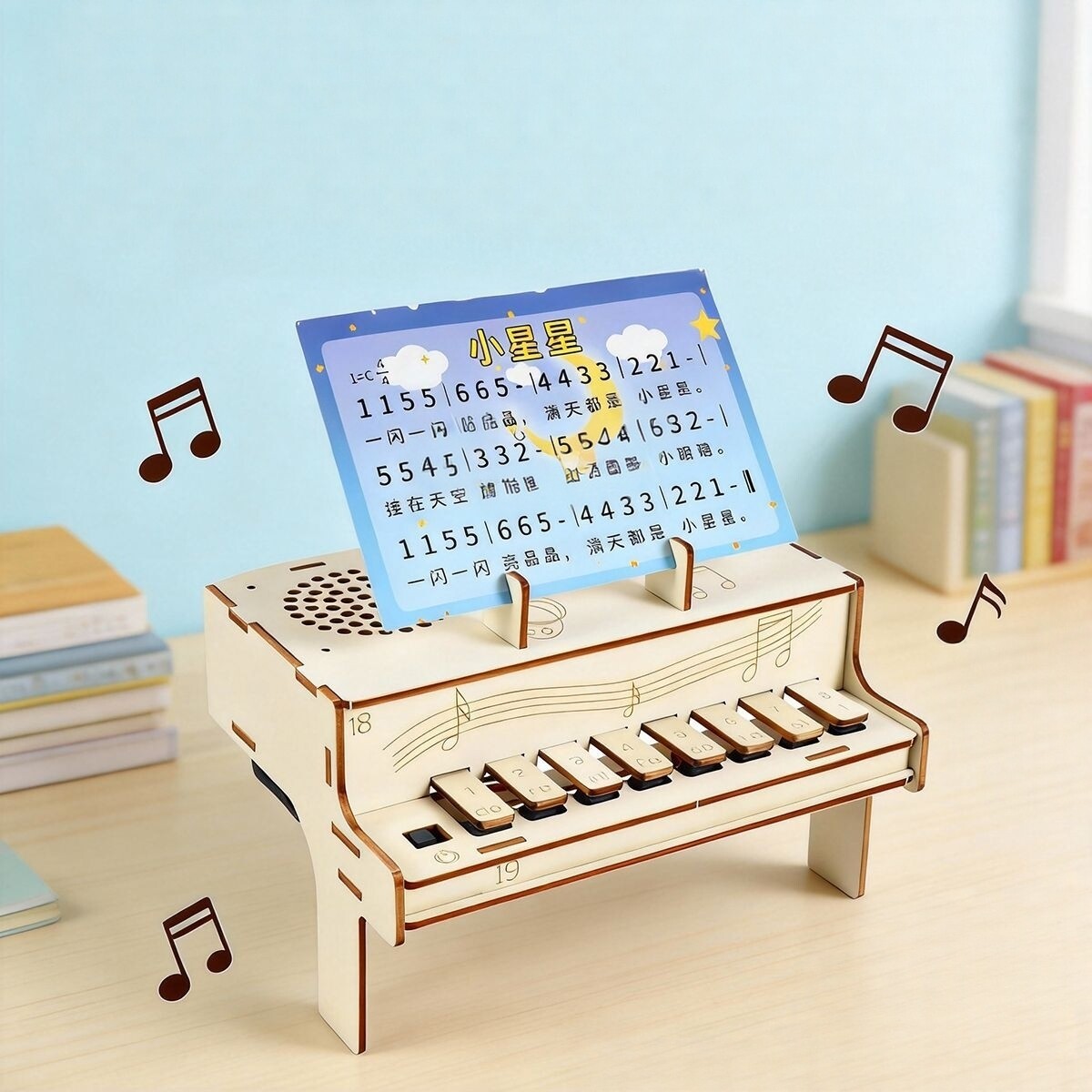 DIY Wooden Electronic Piano Mo – Diy Electronics Music recenzja i cena