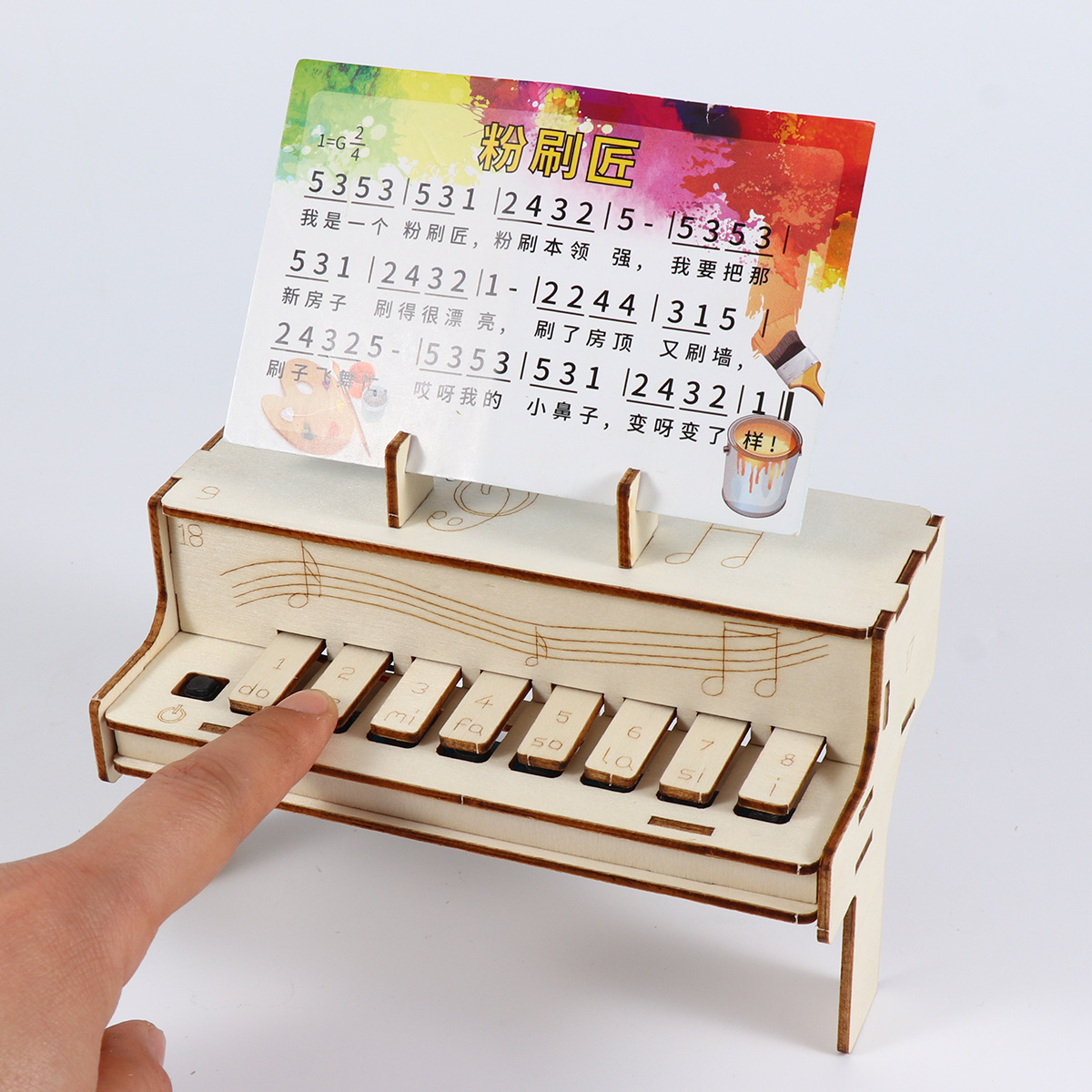 DIY Wooden Electronic Piano Mo – Diy Electronics Music recenzja i cena
