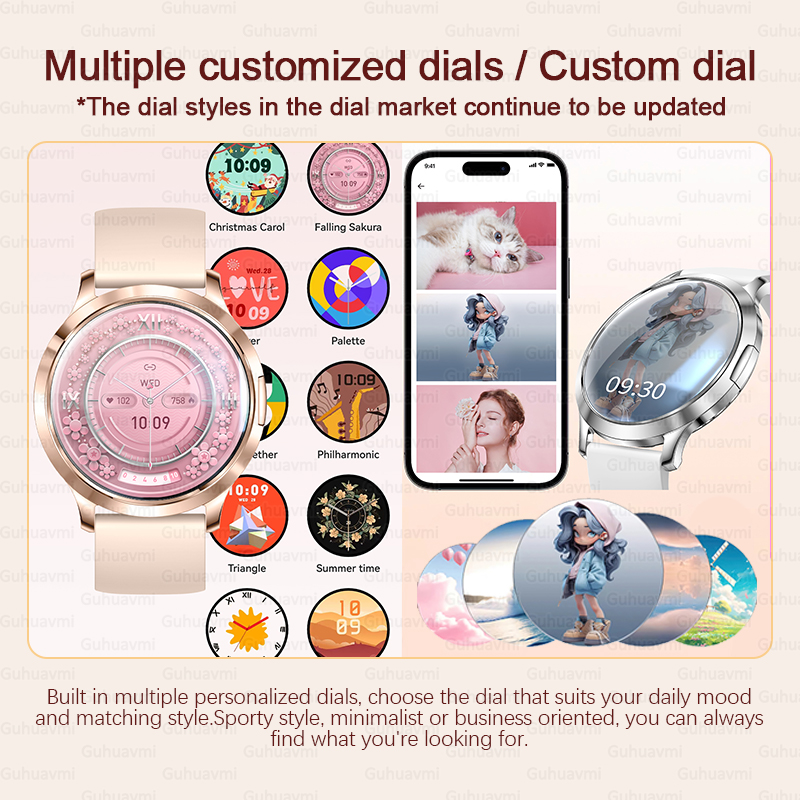 2025 New Smart Watch Women 1.3 – Diy Electronics Music recenzja i cena