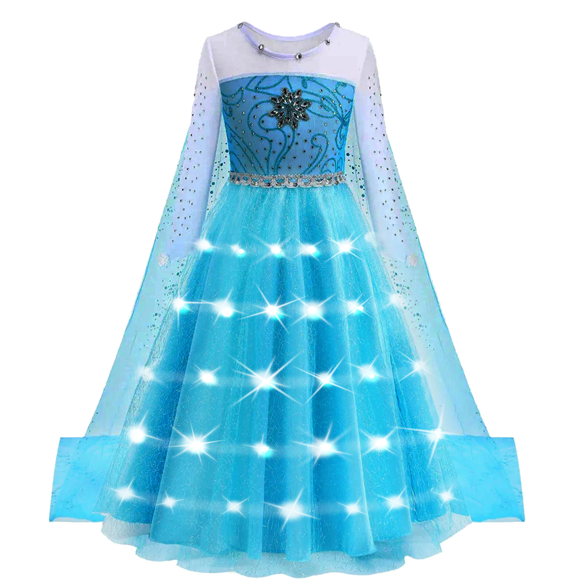 Disney Elsa Princess Dresses + – Diy Halloween Electronics recenzja i cena