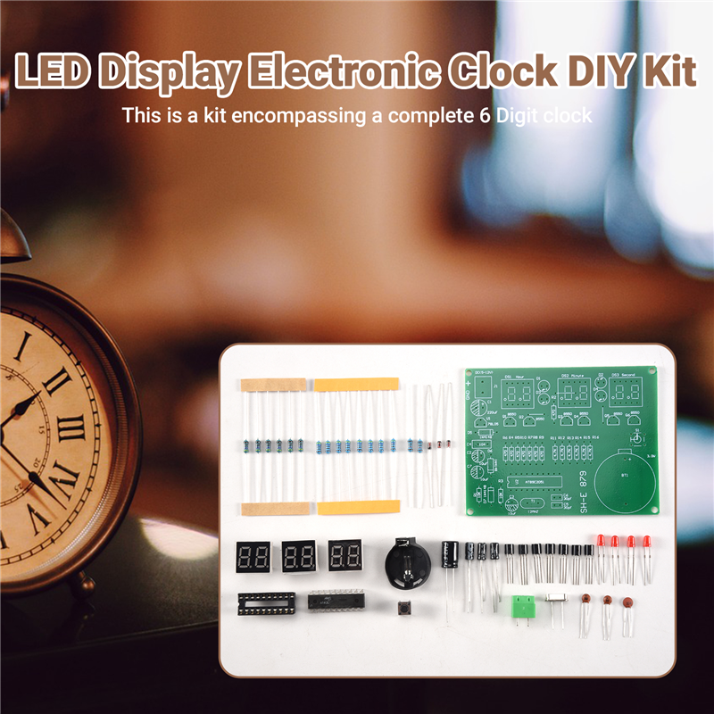 AT89C2051 6 Digital LED Displa – Diy Electronics Flux recenzja i cena