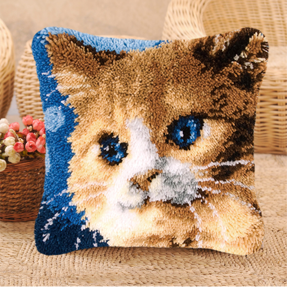 Cat Series Latch Hook Kit Mats – Diy Electronics Watch recenzja i cena