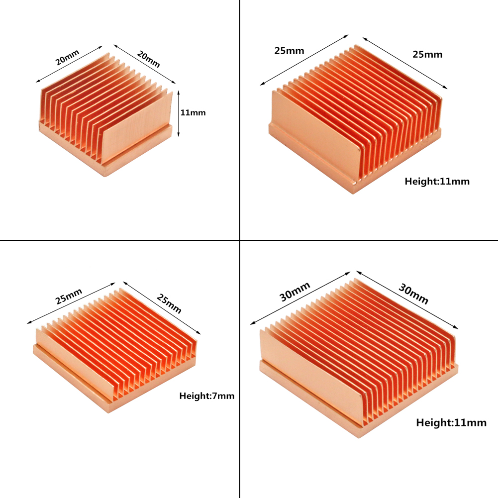 Pure Copper Heatsink DIY Heat  – Diy Electronics For Home recenzja i cena