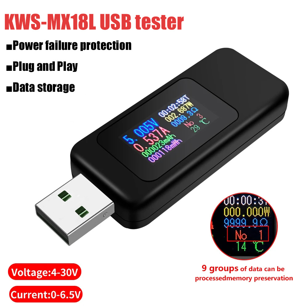 10 in 1 USB Tester DC Digital  – Logic Analyzer Usb recenzja i cena