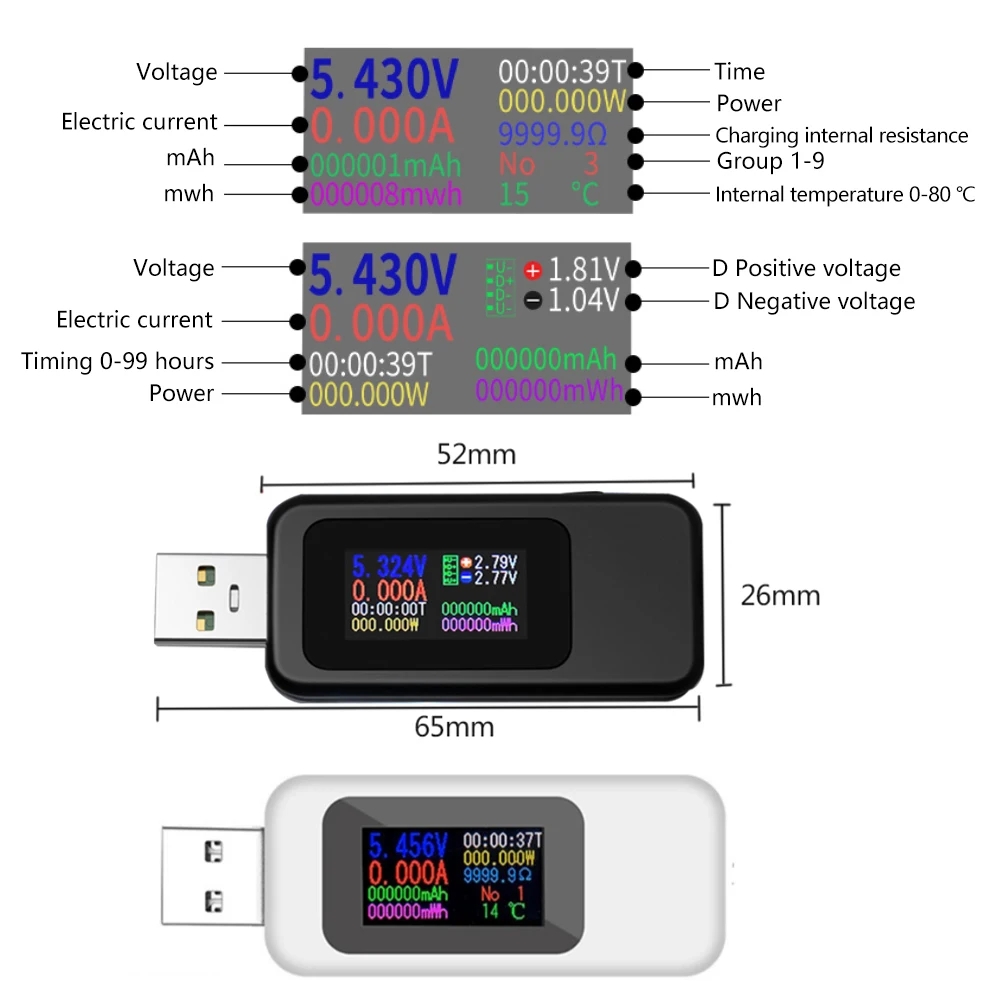 10 in 1 USB Tester DC Digital  – Logic Analyzer Usb recenzja i cena