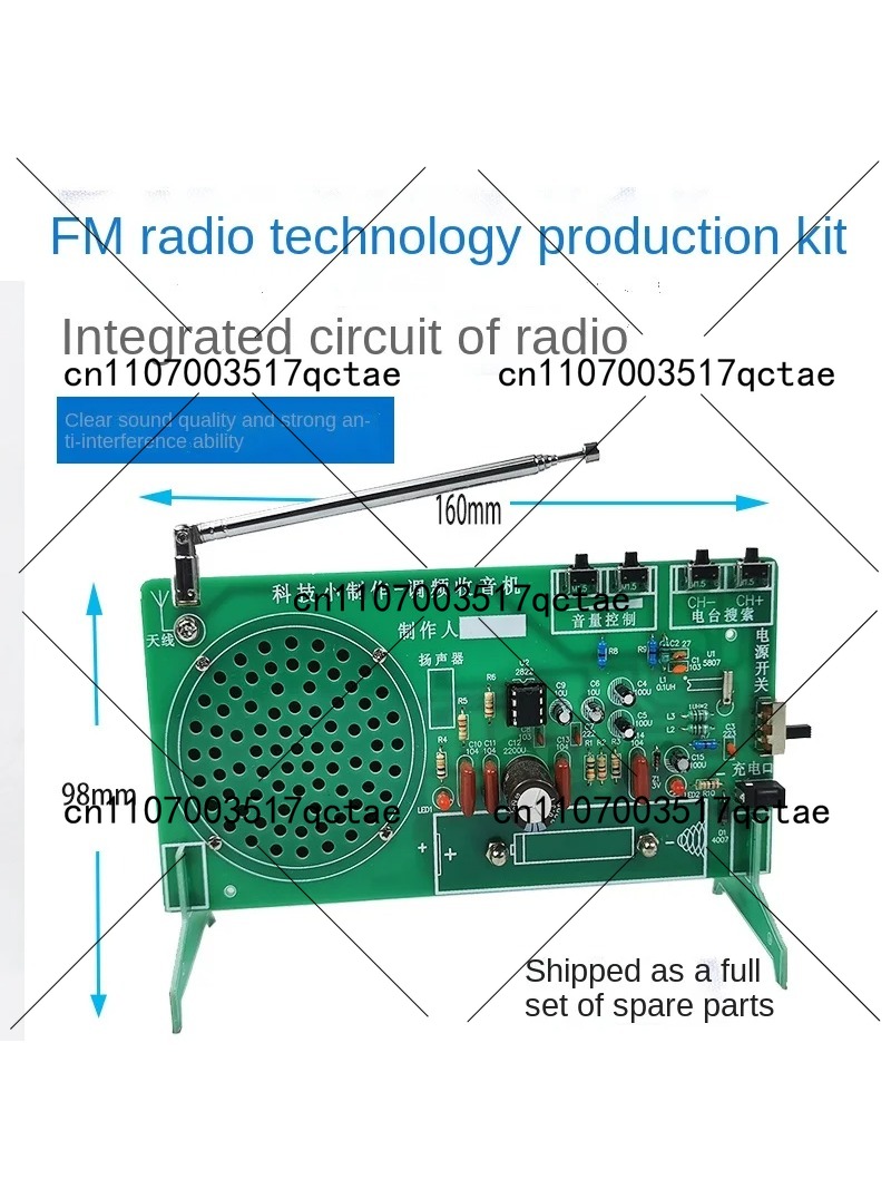 Radio Kit FM FM FM electronic  – Diy Electronic Components recenzja i cena