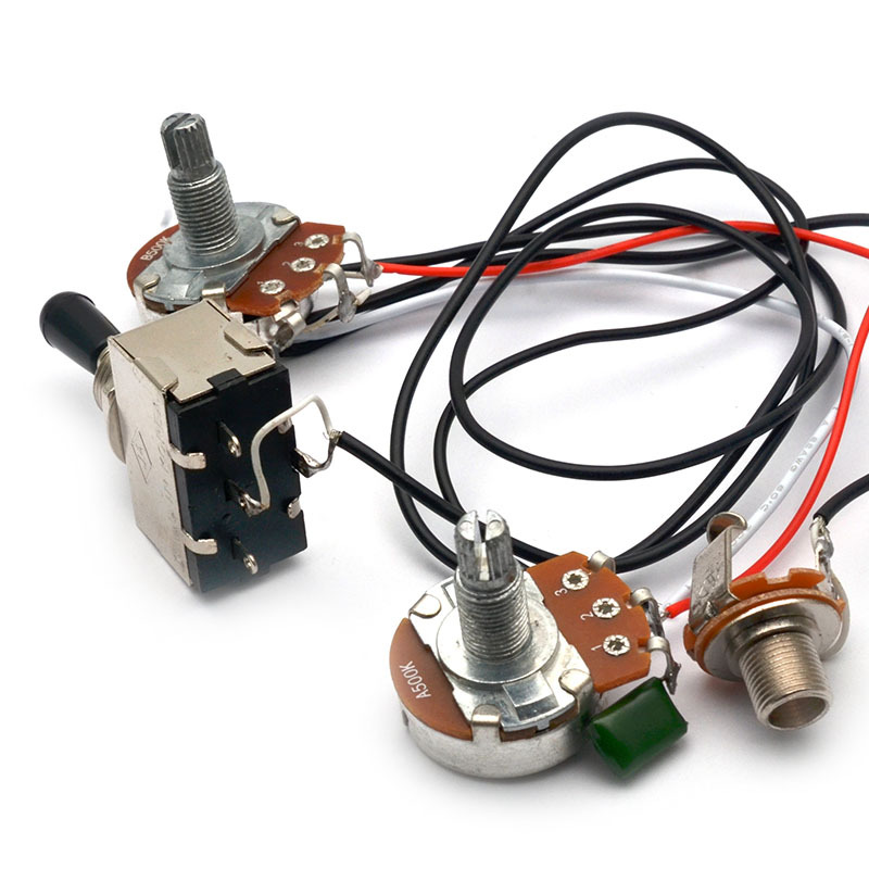 Electric Guitar Wiring Harness – Diy Electric Guitar Electronics recenzja i cena
